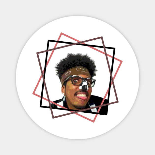 SHOCK G Magnet by MufaArtsDesigns